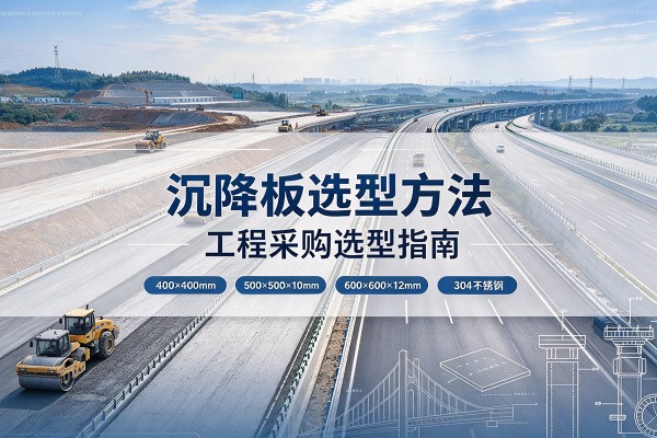 吉林沉降板选择方法