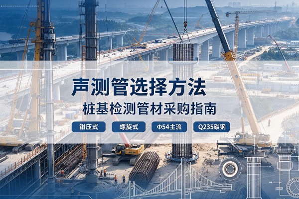 吉林声测管选型标准